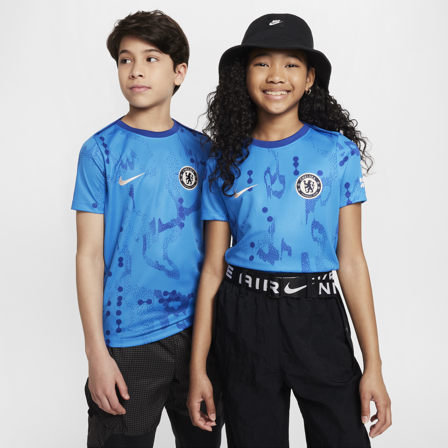 Dres Nike Chelsea FC Academy Pro Dri-FIT Pre-Match Short-Sleeve Top Modrá | FQ0010-436, 0