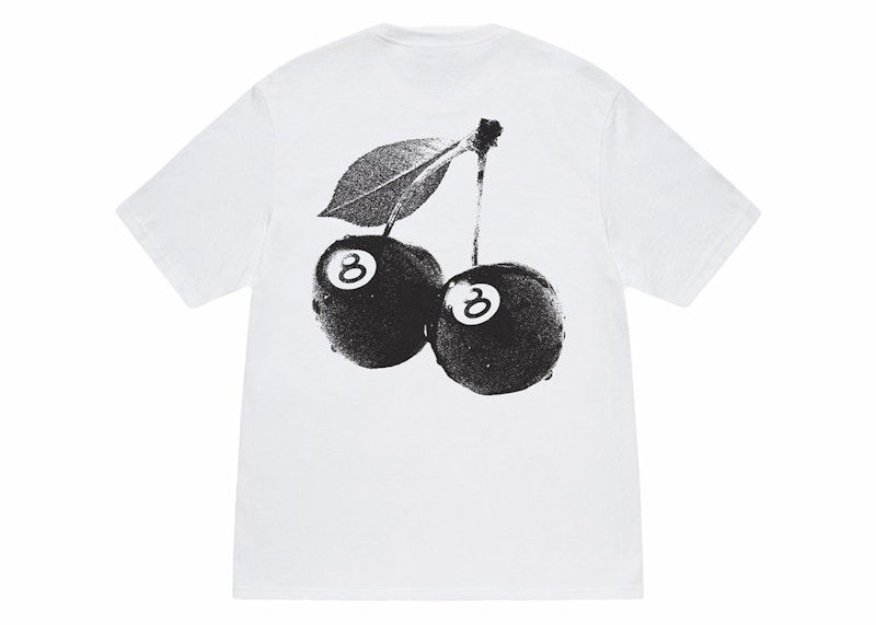 Tričko Stüssy Cherries Graphic T-Shirt Biela | 1905066