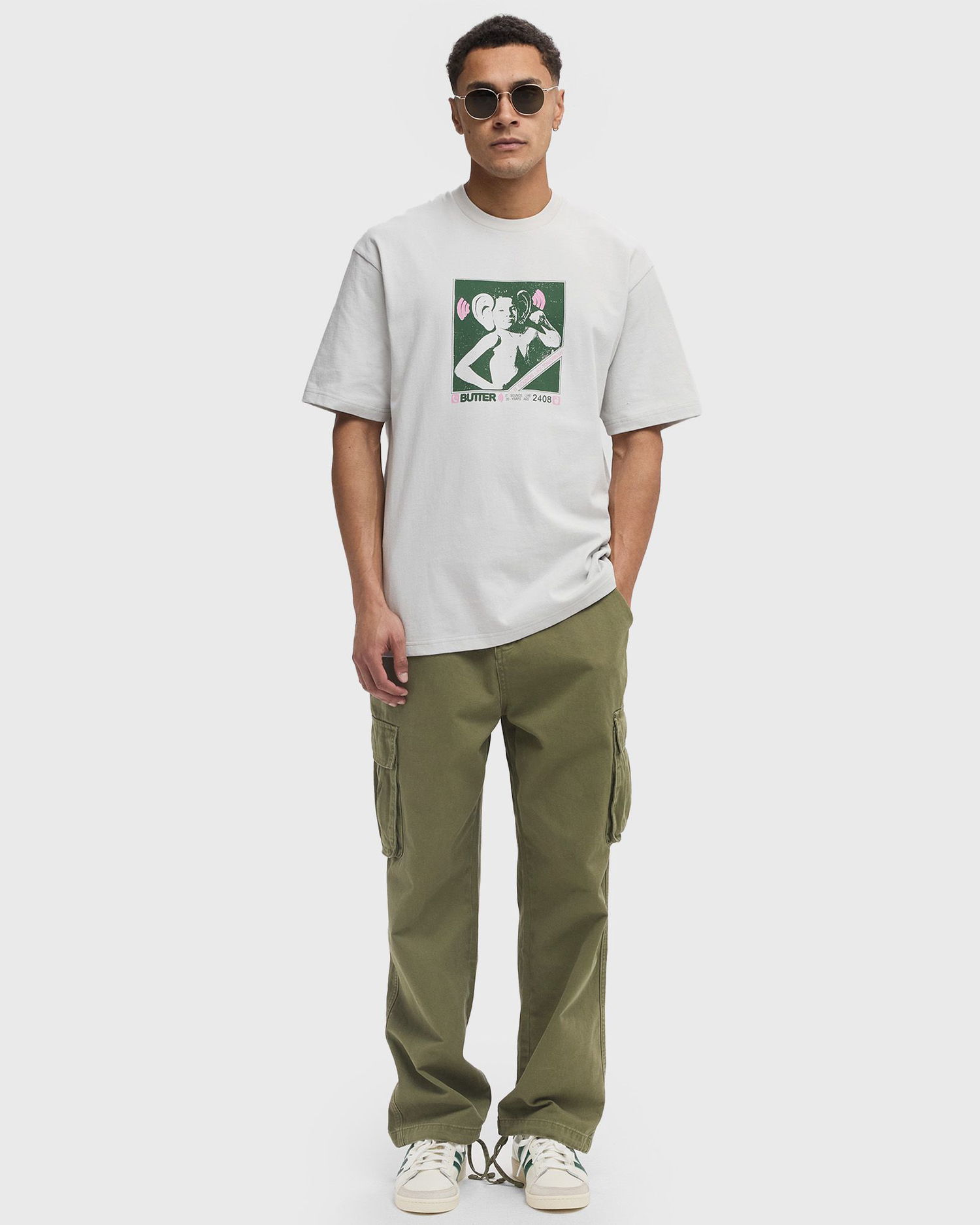Tričko Butter Goods Tomorrow Graphic T-Shirt Biela | P20151, 1
