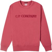 Cotton Diagonal Fleece Logo Sweatshirt