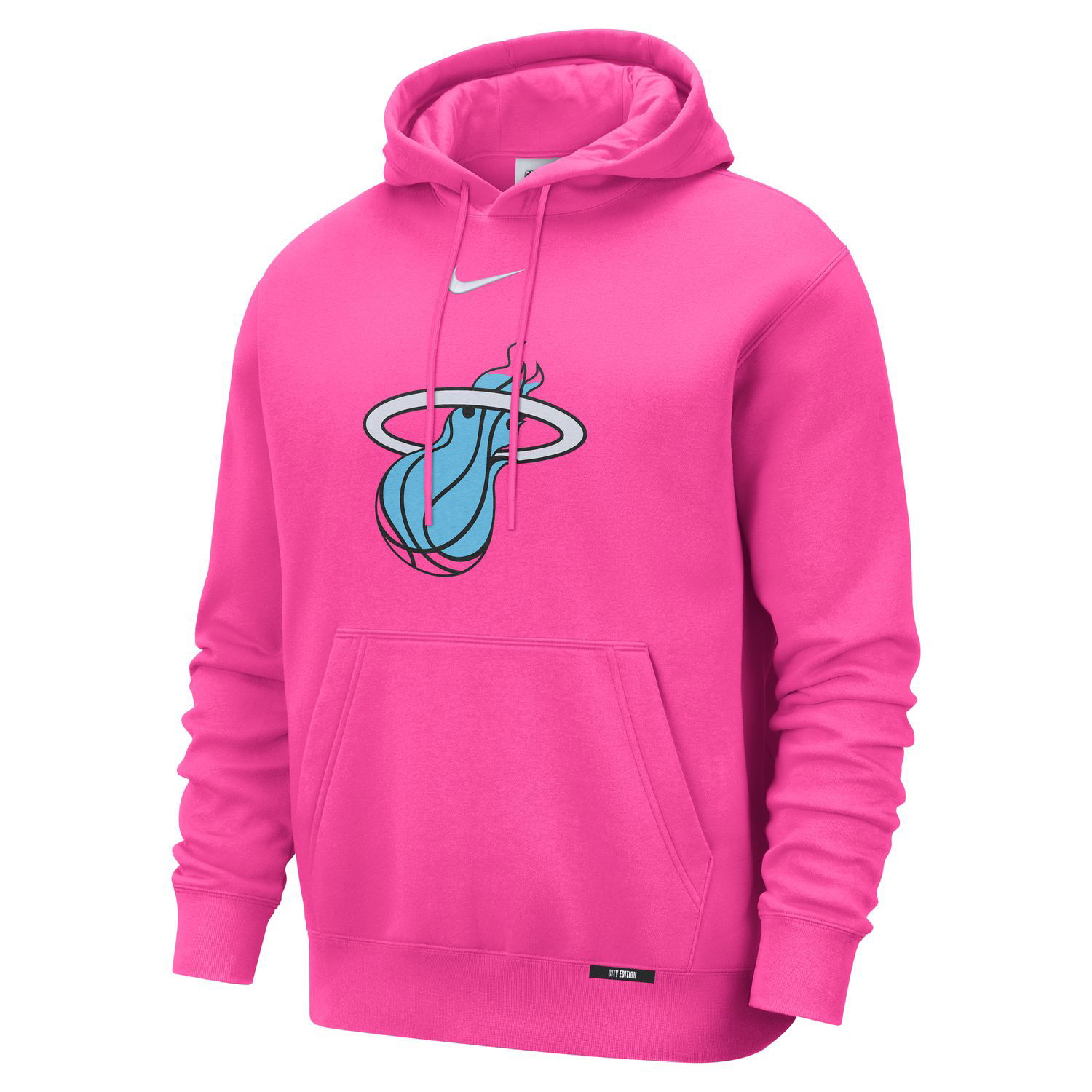 Mikina Nike Miami Heat City Edition Club Hoodie Ružová | HQ5548-617, 0