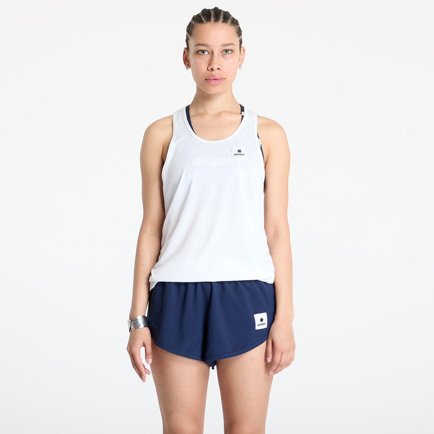 Tielko Saysky SAYSKY Clean Combat Pro Singlet Top Biela | XWRSI30C101, 0