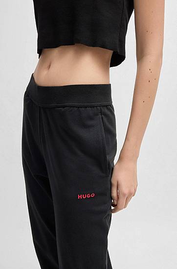 Tepláky BOSS Relaxed Fit Tracksuit Bottoms with Logo Čierna | 50490578, 1