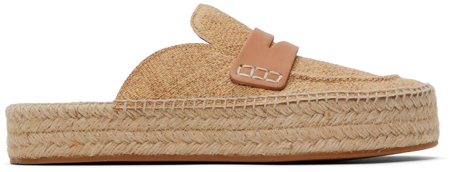 Oblečenie JW Anderson JW Anderson Espadrille Platform Loafers Béžová | ANM42505A, 0