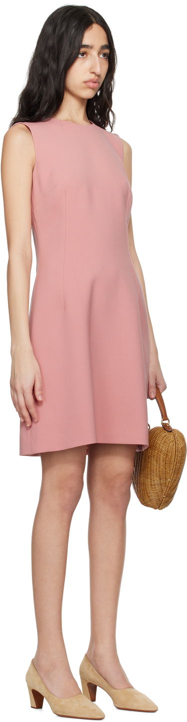 Šaty Dolce & Gabbana Dolce&Gabbana Wool Crepe Fit & Flare Minidress Ružová | F6TMMT FU2L8, 1