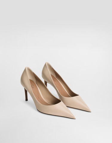 Doplnky Dolce & Gabbana Dolce & Gabbana Devotion Calfskin Pumps Béžová | CD1893AP41280010, 1