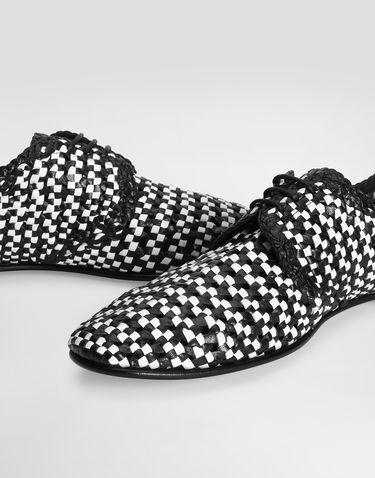 Doplnky Dolce & Gabbana Dolce & Gabbana Woven Leather Derby Shoes Rôznofarebný | A10872A9M518B926, 3