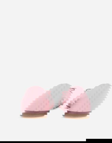 Tenisky a topánky Dolce & Gabbana Patent Leather Ballet Flats With Metal Dg Logo Ružová | D11141A132880416, 3
