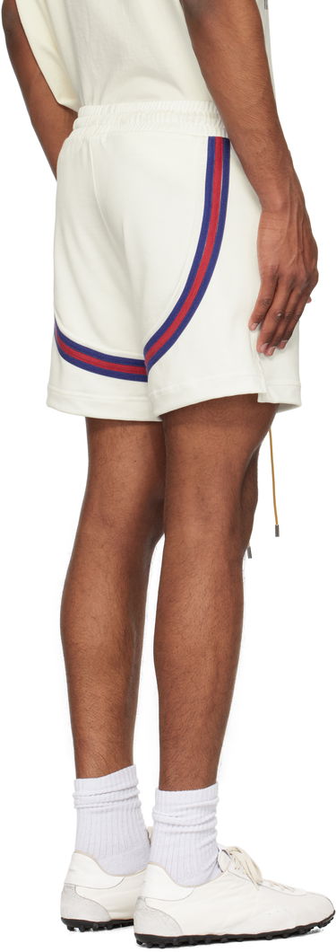 Šortky Rhude Rhude Crest Veille Track Shorts Biela | RHSS25SH01230, 2