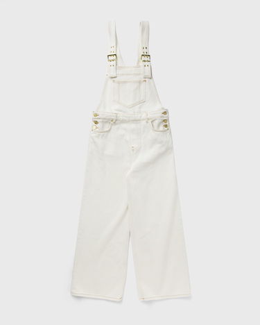 Nohavice GANNI Heavy Denim Overalls women Casual Pants beige in size:M Biela | J1430-135, 0