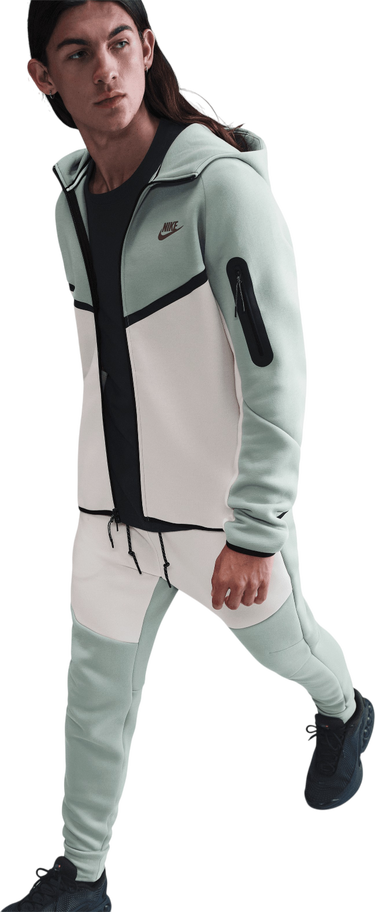 Mikina Nike Tech Fleece Full-Zip Windrunner Hoody Zelené | hv0949-020, 4