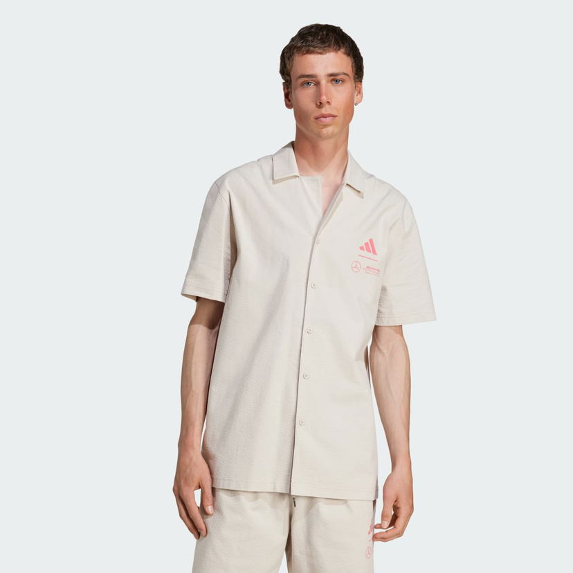 Košeľa adidas Performance Mercedes-AMG Petronas Formula One Team Summer Shirt Béžová | KE7900