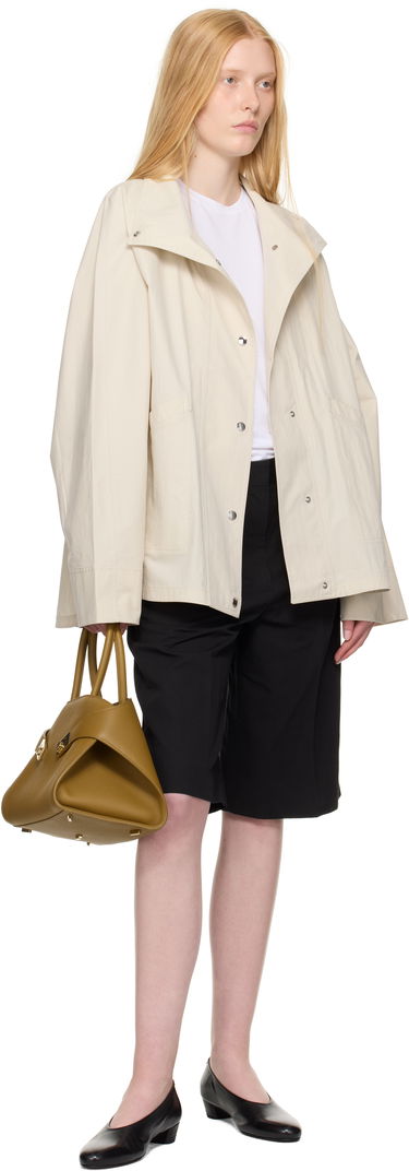 Bunda TOTEME TOTEME Summer Parachute Jacket Béžová | 253-WRO0222-FB0427, 3