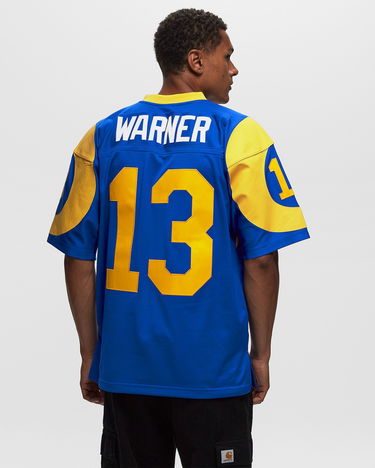 Dres Mitchell & Ness NFL LEGACY JERSEY ST. LOUIS RAMS 1999 KURT WARNER #13 Modrá | LGJYCP18137-SLRROYA99KWA, 1