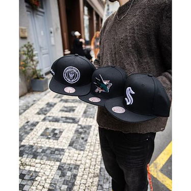 Šiltovka Mitchell & Ness Mitchell & Ness Evergreen Snapback Hat Seattle Kraken Čierna | HS8546-SKRBLCK, 7