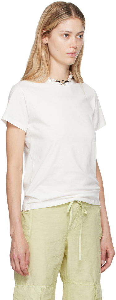Tričko Baserange Cotton T-Shirt Biela | TOCT-CO-000, 4