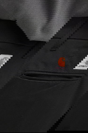 Nohavice Carhartt WIP Carhartt WIP Regular Fit Chinos Čierna | I027955, 3