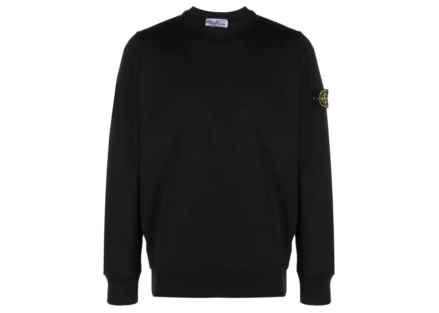 Sveter Stone Island Logo Patch Crewneck Čierna | 791563051 A0029, 0