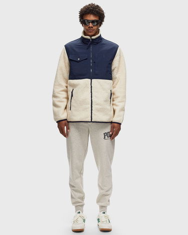 Mikina Polo by Ralph Lauren Men's Half-Zip Fleece Jacket Béžová | 710850412019, 1