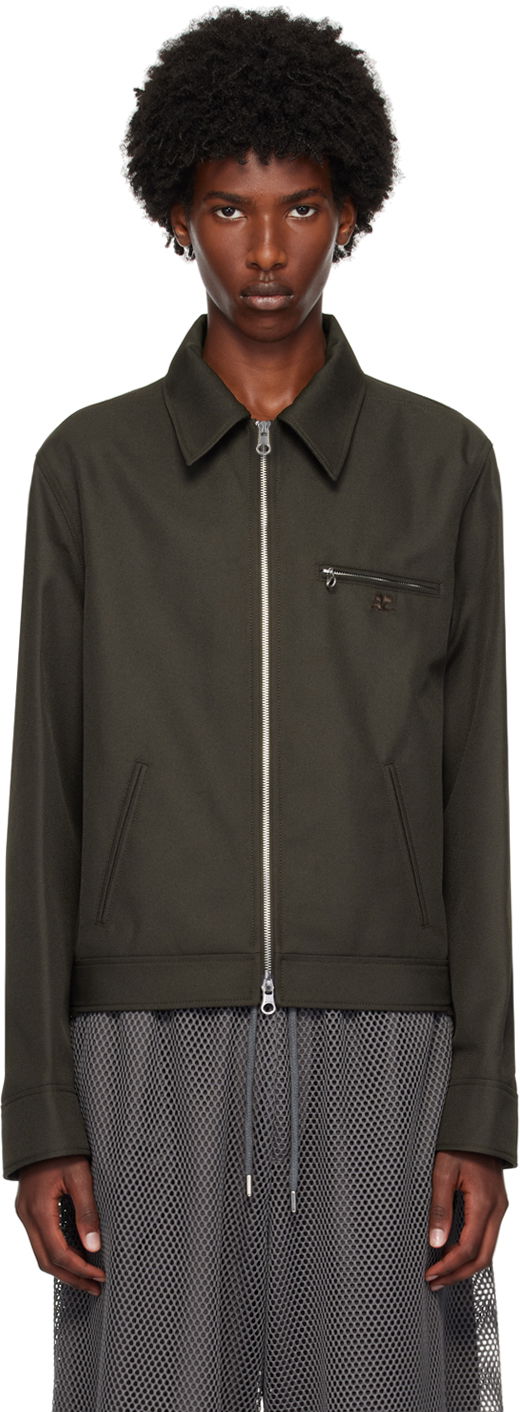 Signature Retro Zip-Up Jacket