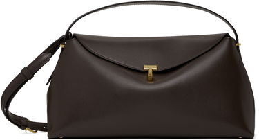Kabelka TOTEME TOTEME T-Lock Leather Top Handle Bag Hnedá | 244-WAL956-LE0025, 0