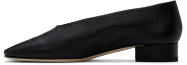 Oblečenie Aeyde Aeyde Delia Leather Ballerina Flats Čierna | A11-PU-GELR25CH-0221-800-007, 2
