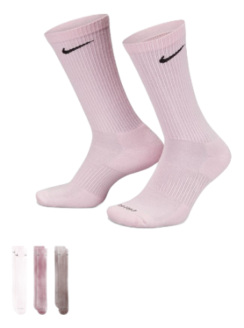 Nike Everyday Plus Cushioned Training Crew 3-Pack Socks SX6888-961