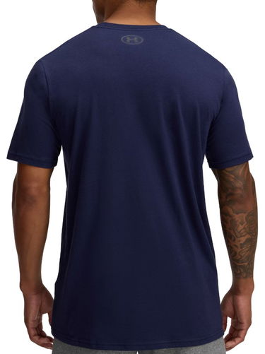 Tričko Under Armour Under Armour Strip Logo Short Sleeve T-Shirt Navy | 1390203-410, 2