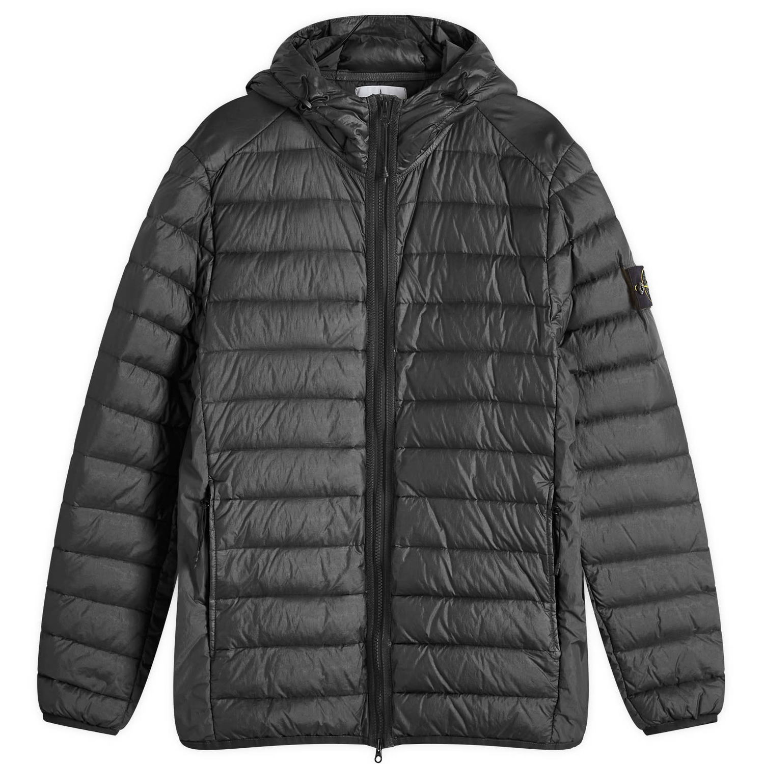 Bunda Stone Island Lightweight Hooded Down Jacket Čierna | 811540324-A0029, 0