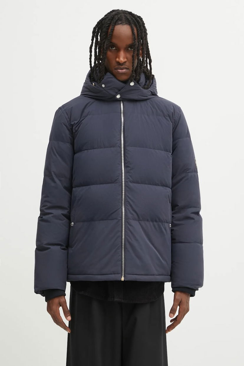 Prešívaná bunda Paul Smith Paul Smith Hooded Puffer Jacket Navy | M1R.649Z.T02806