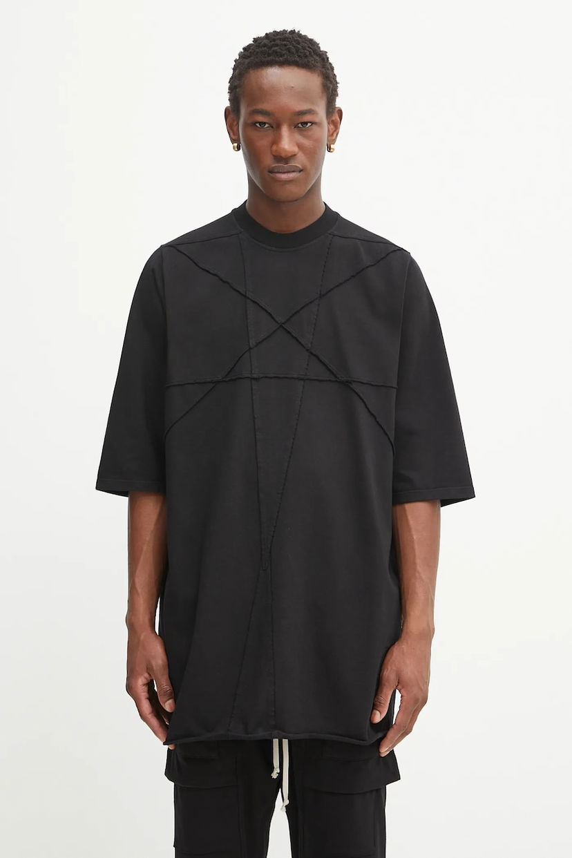 Tričko Rick Owens Rick Owens DRKSHDW Jumbo SS T-Shirt Čierna | DU02E7274.RIGET2