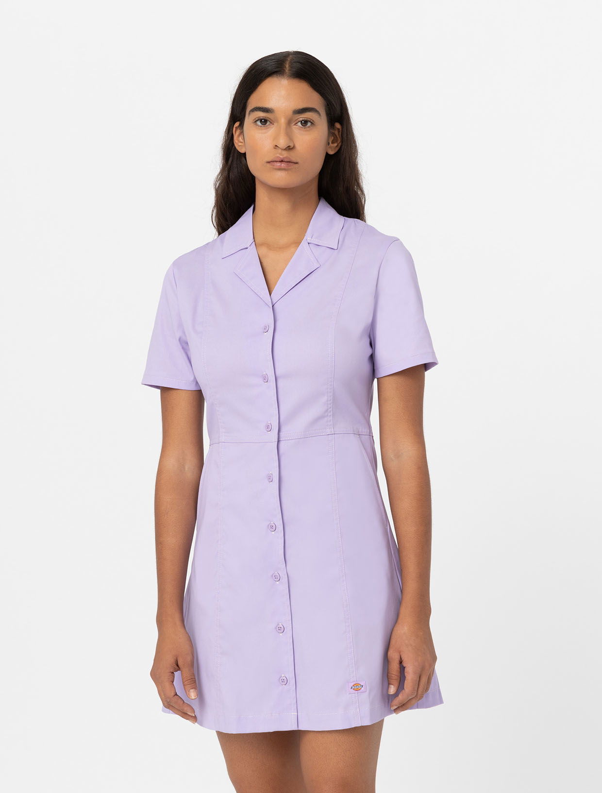 Šaty Dickies Whitford Dress Fialová | 0A4Y6H, 0