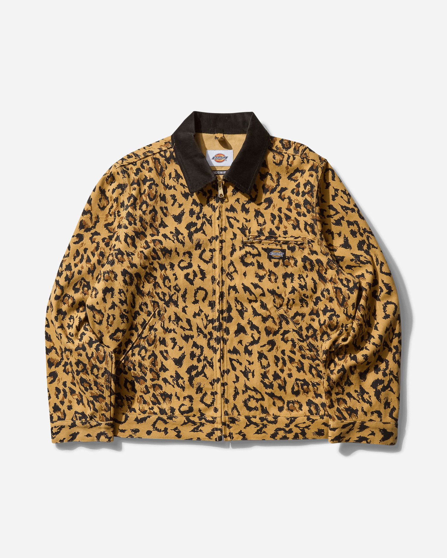 Bunda WACKO MARIA Dickies Leopard Print Work Jacket Žltá | 25SS-WMO-DC03 BEIGE, 1