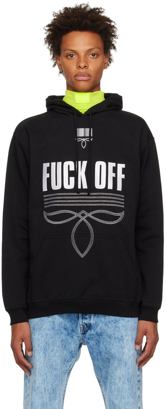 Mikina VETEMENTS VTMNTS 'Fuck Off' Hoodie Čierna | VL14HD500B, 0