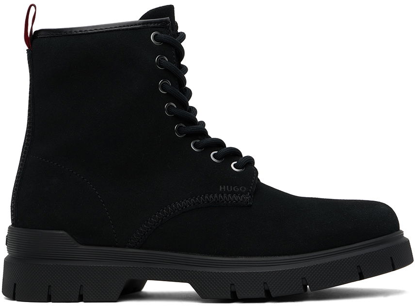 Oblečenie BOSS Hugo Embossed Boots Čierna | 50522981, 0