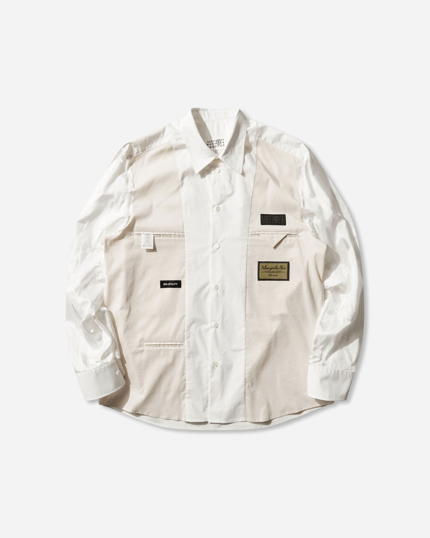 Košeľa Maison Margiela Margiela Six Label Patch Poplin Shirt Rôznofarebný | SH0DT0038 961, 1
