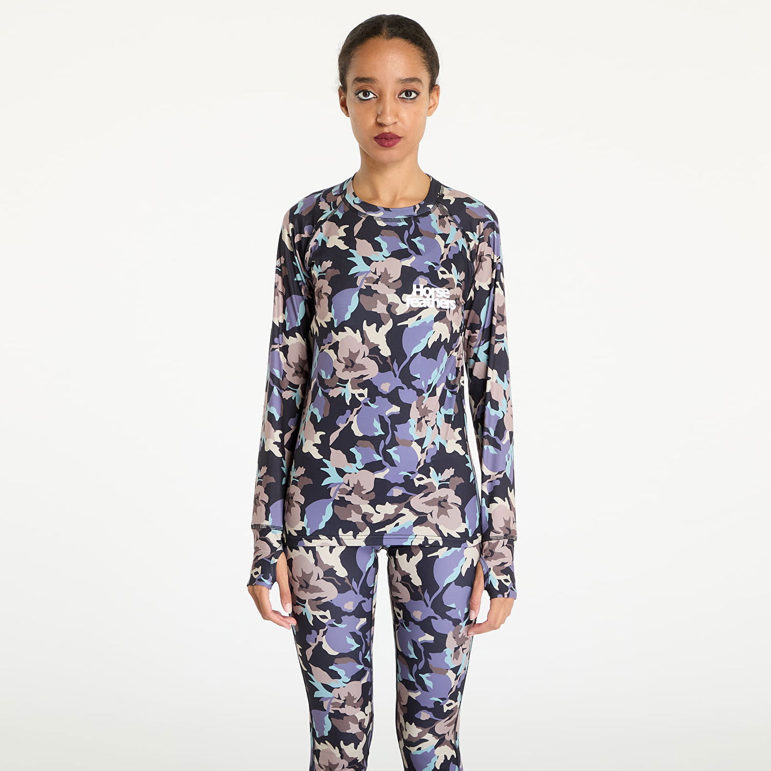 Tričko Horsefeathers Mirra Top Flowers XS Šedá | SW669Z, 0