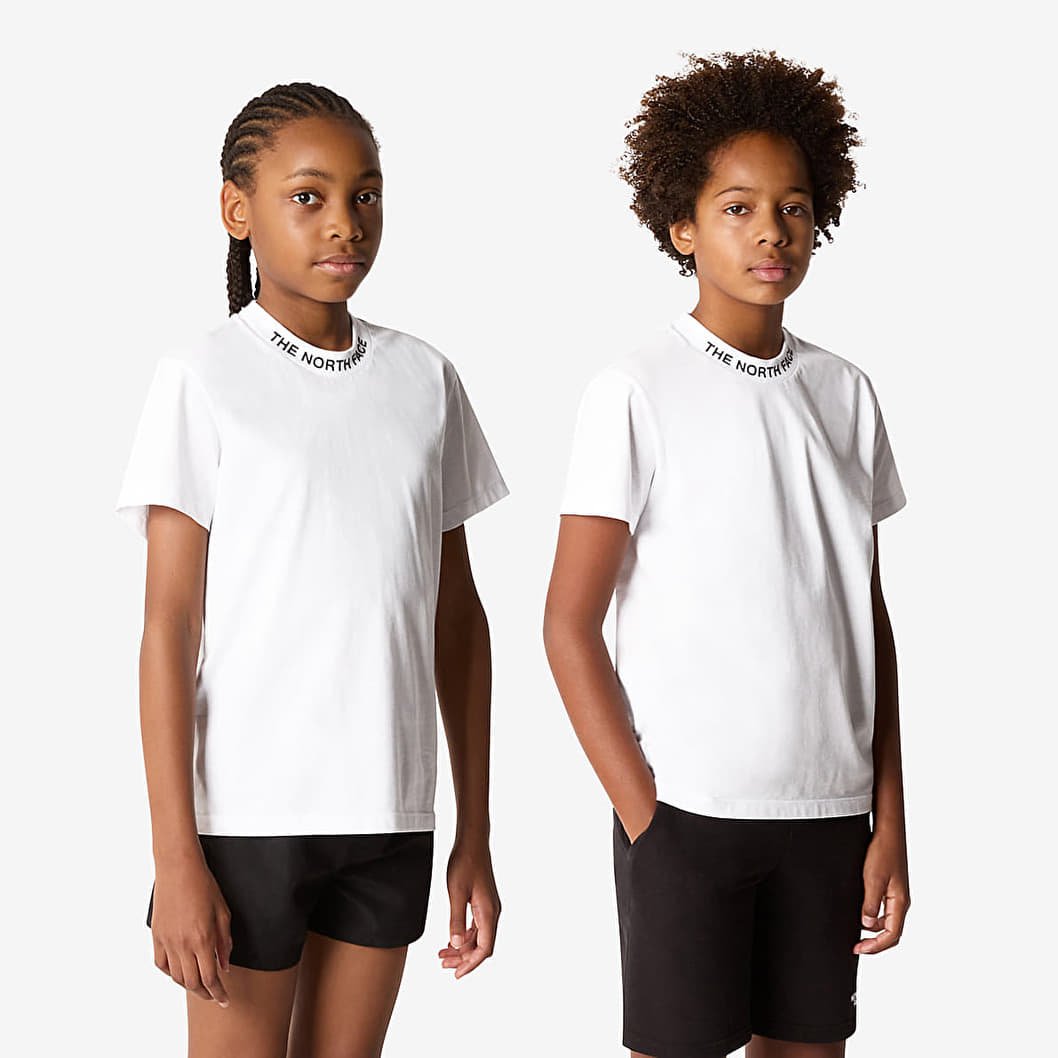 Tričko The North Face Teen Short Sleeve Zumu T-Shirt Biela | NF0A877SFN41, 0
