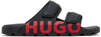 Hugo Double-Touch Closure Logo Sandals