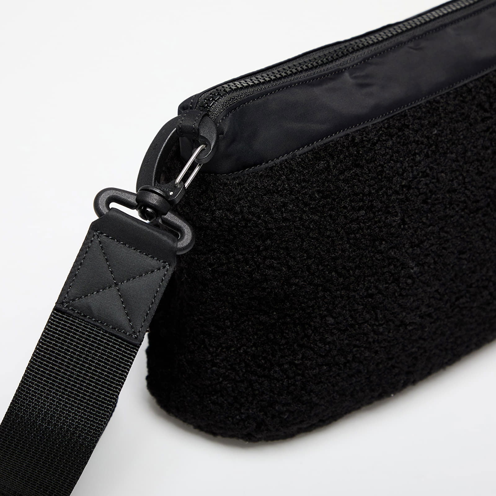 Black Crossbody Bag with Adjustable Strap