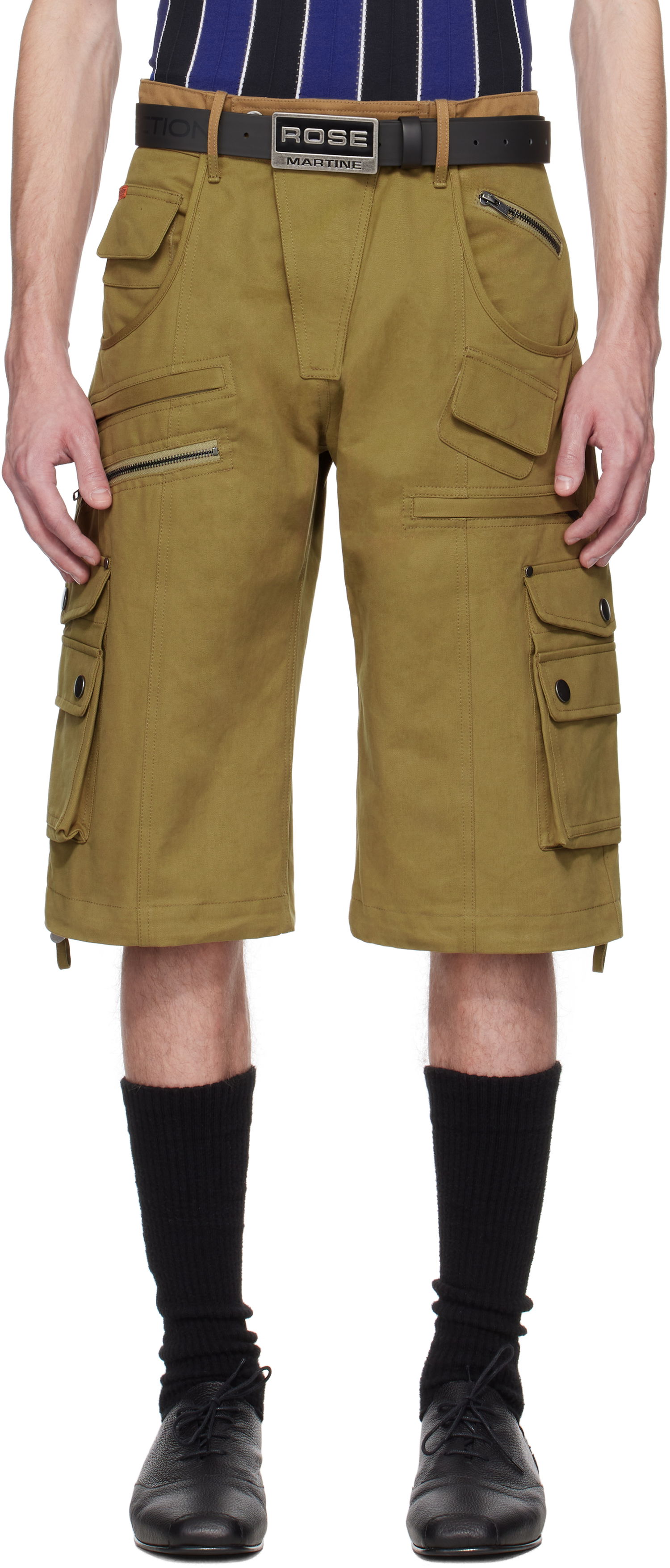 Šortky Martine Rose Martine Rose Utility Shorts Zelené | 540WP02411, 0