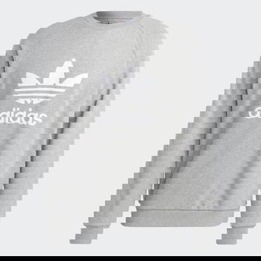 Mikina adidas Originals Adicolor Classics Trefoil Crewneck Šedá | IA4857, 4