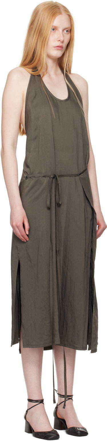 Šaty LEMAIRE Lemaire Apron Midi Dress Zelené | DR1108 LF1388, 1