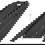 Men's Felted Merino Wool Knit ADC Cardigan, Size Large