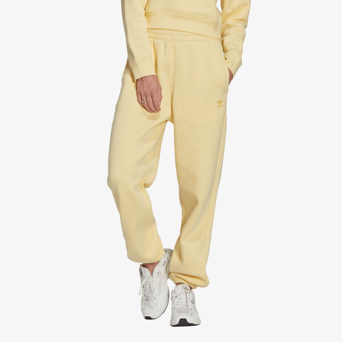 Tepláky adidas Originals Essentials Fleece Joggers Žltá | IA1249, 1