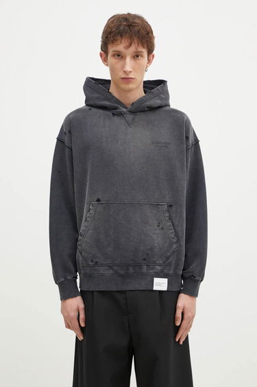 Mikina Neighborhood NEIGHBORHOOD Distressed Hoodie Šedá | 242OKNH.CSM02, 0