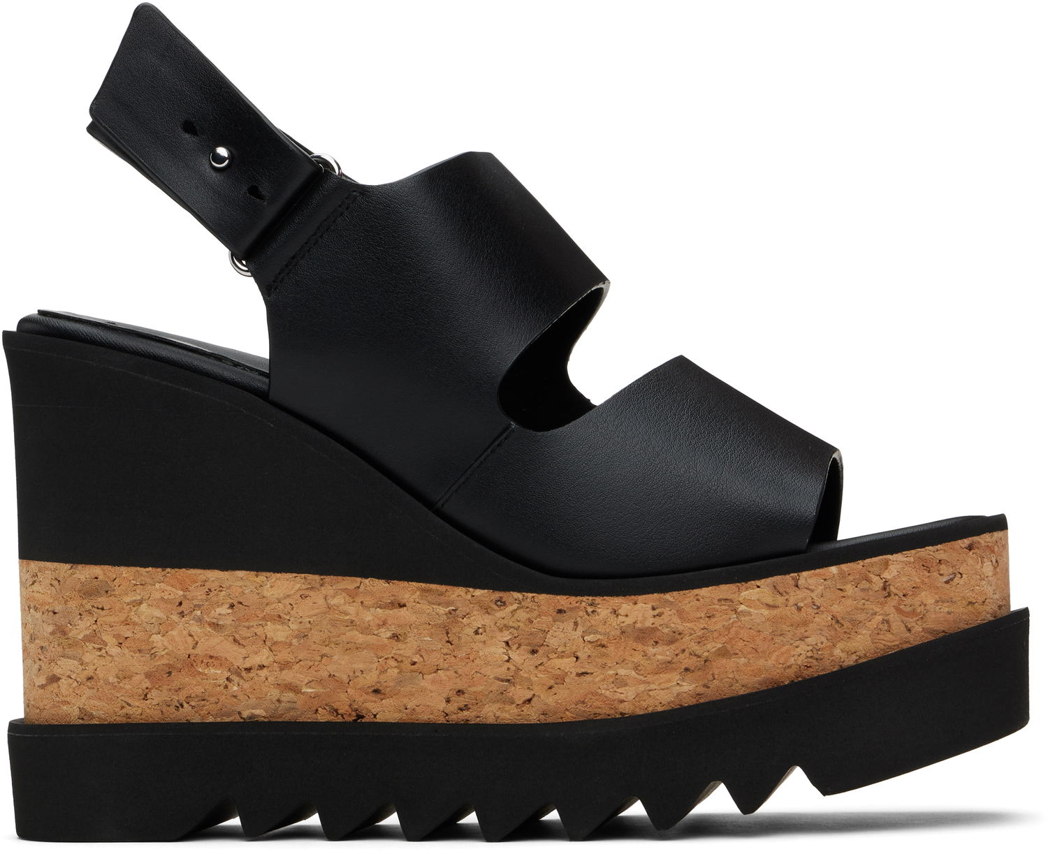 Tenisky a topánky Stella McCartney Elyse Alter Mat Platform Wedges Čierna | 810392AP00P0, 0