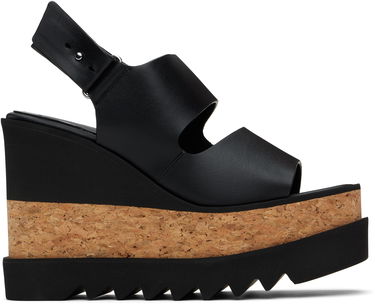 Tenisky a topánky Stella McCartney Elyse Alter Mat Platform Wedges Čierna | 810392AP00P0, 0
