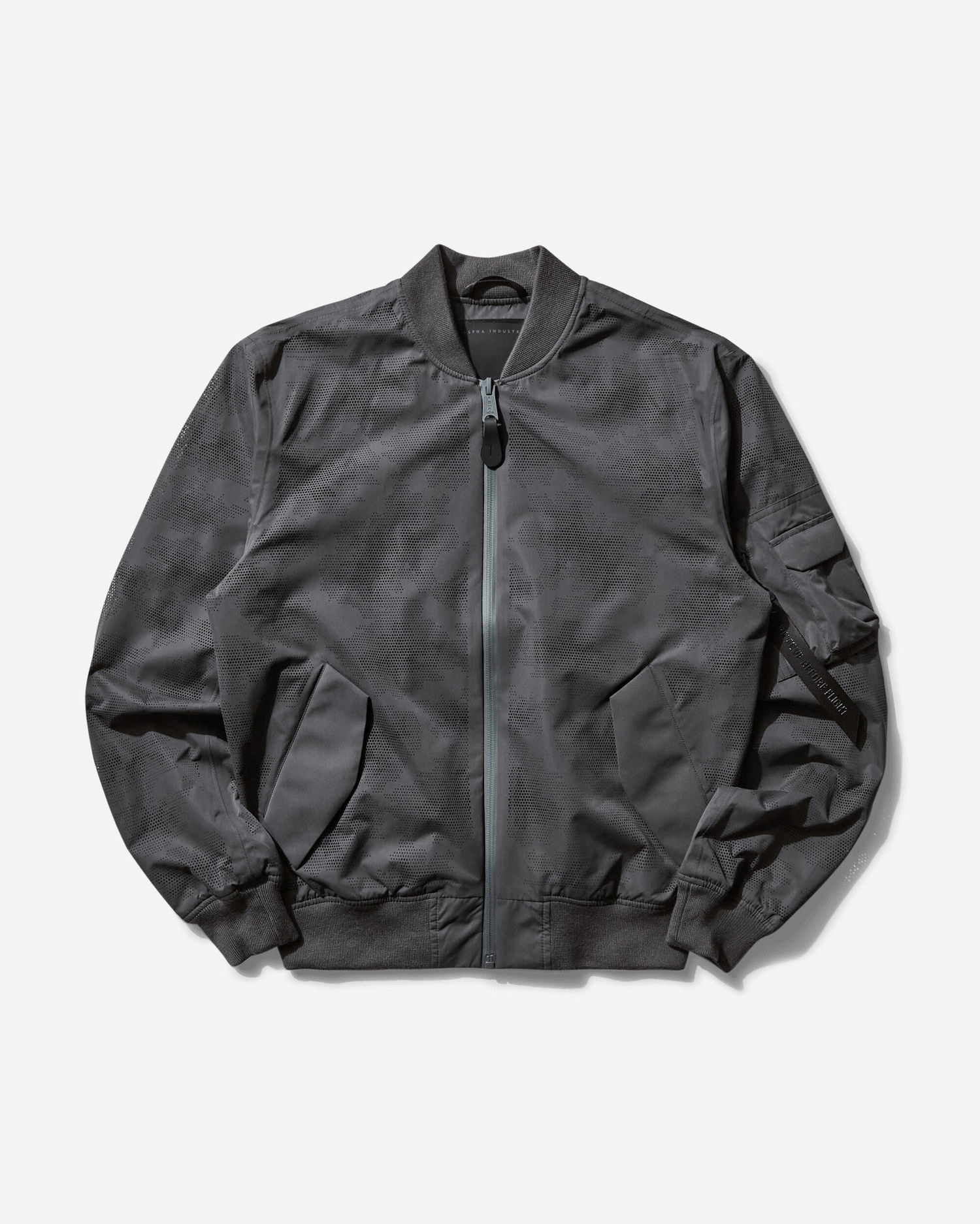 Bomber bunda Alpha Industries UV L-2B Laser Cut Flight Jacket Šedá | 756120 747, 0