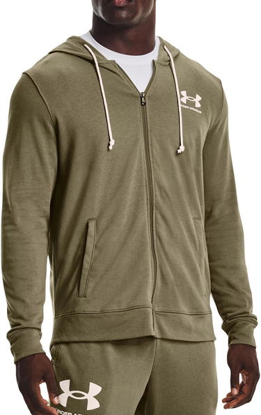 Mikina Under Armour Sweatshirt Rival Terry Zelené | 1370409-361, 0